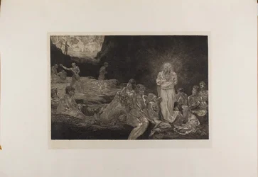 Christ et les femmes pécheresses, planche treize de Une Vie