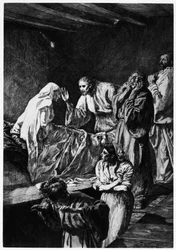 Le Christ ressuscite la fille de Jaïre