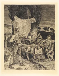 Misère (De la mort, deuxième partie, opus XI, feuille 7)