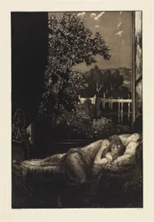 Nuit (Bonheur) (Un amour, opus X, planche 5)