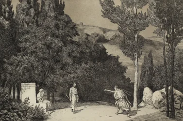 Pyrame et Thisbé II de la série Opus II, 1879