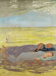 Repos pendant la fuite en Égypte, 1912