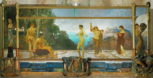 Le Jugement de Paris, Triptyque