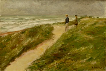 Sur la dune près de Katwijk