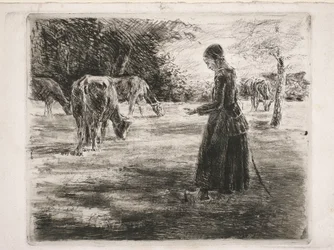 Au pâturage (près de Delden en Hollande)