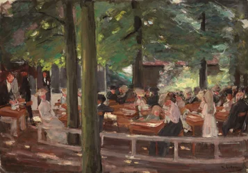 Biergarten in Laren
