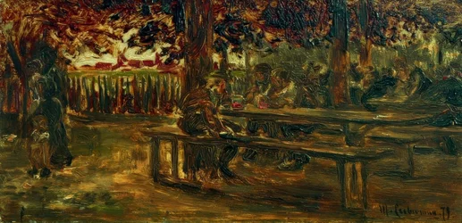 Jardin à bière à Etzenhausen