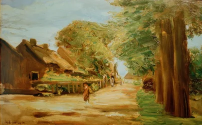 Rue du village à Laren