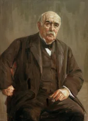 Eugen Gutmann, peinture de Liebermann