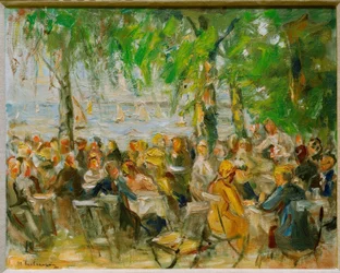 Restaurant de jardin sur la Havel