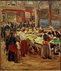 Rue juive à Amsterdam - Marché aux légumes