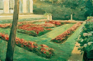 Terrasse fleurie à Wannsee