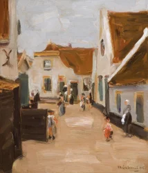 M.Liebermann, Rue de village à Noordwijk