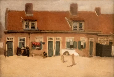 Max Liebermann, Vieilles maisons à Scheveningen, 1897, MGS-20160312-001