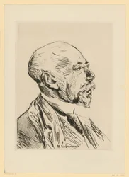Portrait du professeur Adolph Goldschmidt