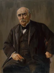 Portrait du banquier Eugen Gutmann