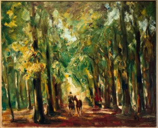 Cavalier dans le Tiergarten