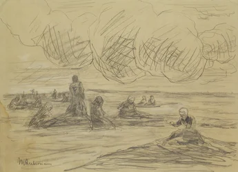 Réparation des filets, 1894