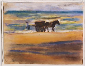 Chercheurs de coquillages sur la plage
