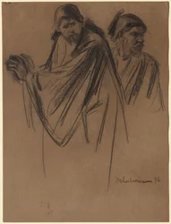 Études pour Saint Paul sur le chemin de Damas, 1896