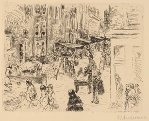 Le Quartier Juif à Amsterdam, 1906