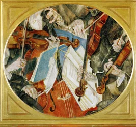 Le quatuor Klingler (peinture sur toile)