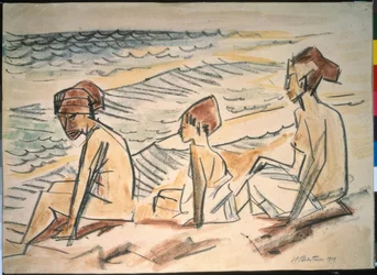 À la plage