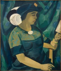 Portrait de la femme de l