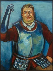 Heinrich George dans le rôle de Götz von Berlichingen