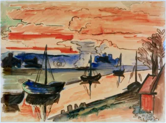Après le coucher du soleil