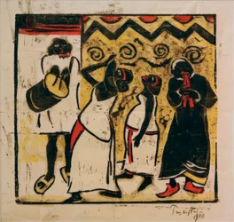 Groupe de danse négro, danse somalienne