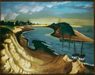 Paysage de la mer Baltique 