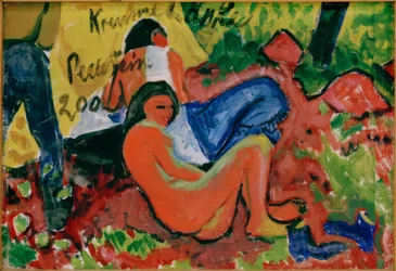 Deux nus féminins