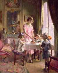 Thé avec les enfants