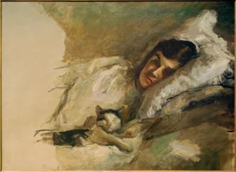 Nini avec chat