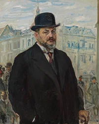 Autoportrait au chapeau noir