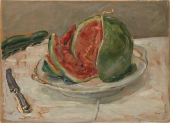 Nature morte à la pastèque