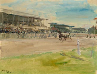 Course de trot à Ruhleben