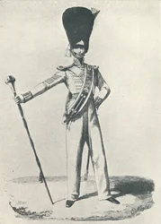 17ème Régiment, Tambour Major 1830, 1830 1909