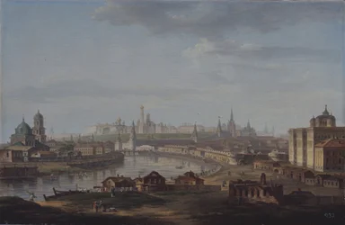 Vue de Moscou