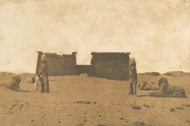 Dromos du Temple de Sébona, 3 avril 1850
