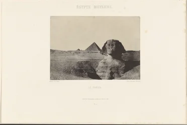 Egypt Moyenne. Le Sphinx.