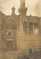 Entrée du Tombeau de Sultan Bezkouk, au Caire, décembre 1849-janvier 1850