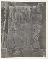 Gournah, Sculptures du Trône des Colosses; Thèbes