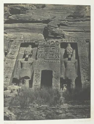 Ibsamboul, entrée du spéos d