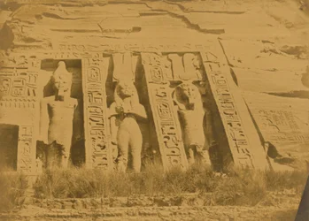 Ibsamboul; Partie septentrionale du spéos d