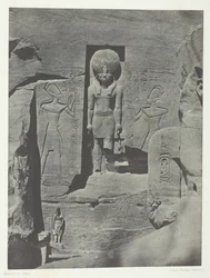 Ibsamboul, sculptures de l