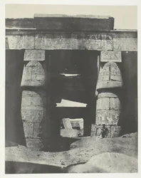 Karnak, Portique du Temple de Khons; Thèbes