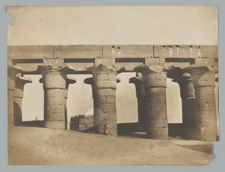 Louxor, grande colonnade du palais