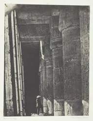Médinet-Habou, Galerie du Palais de Ramsès-Méiamoun, Thèbes
